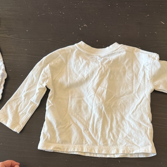 GAP Kids White Henley Shirt - Picture 4 of 4